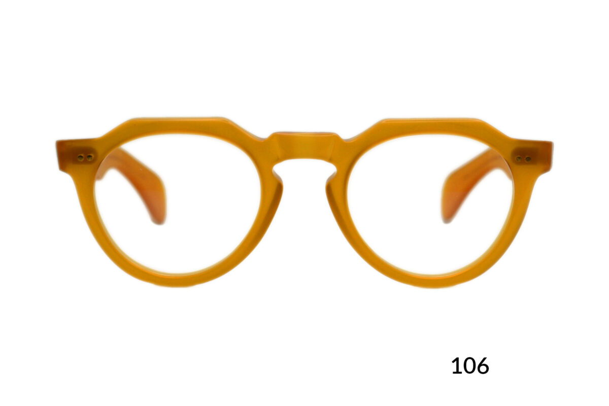 Glenn - honey - optical glasses, Venice