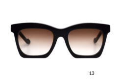 Kri - gloss black sunglasses